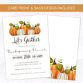 printable thanksgiving feast invitation